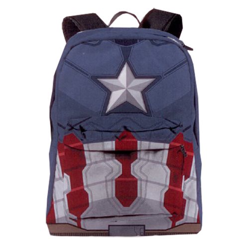 Marvel Comics Civil War Armor Captain America Backpack